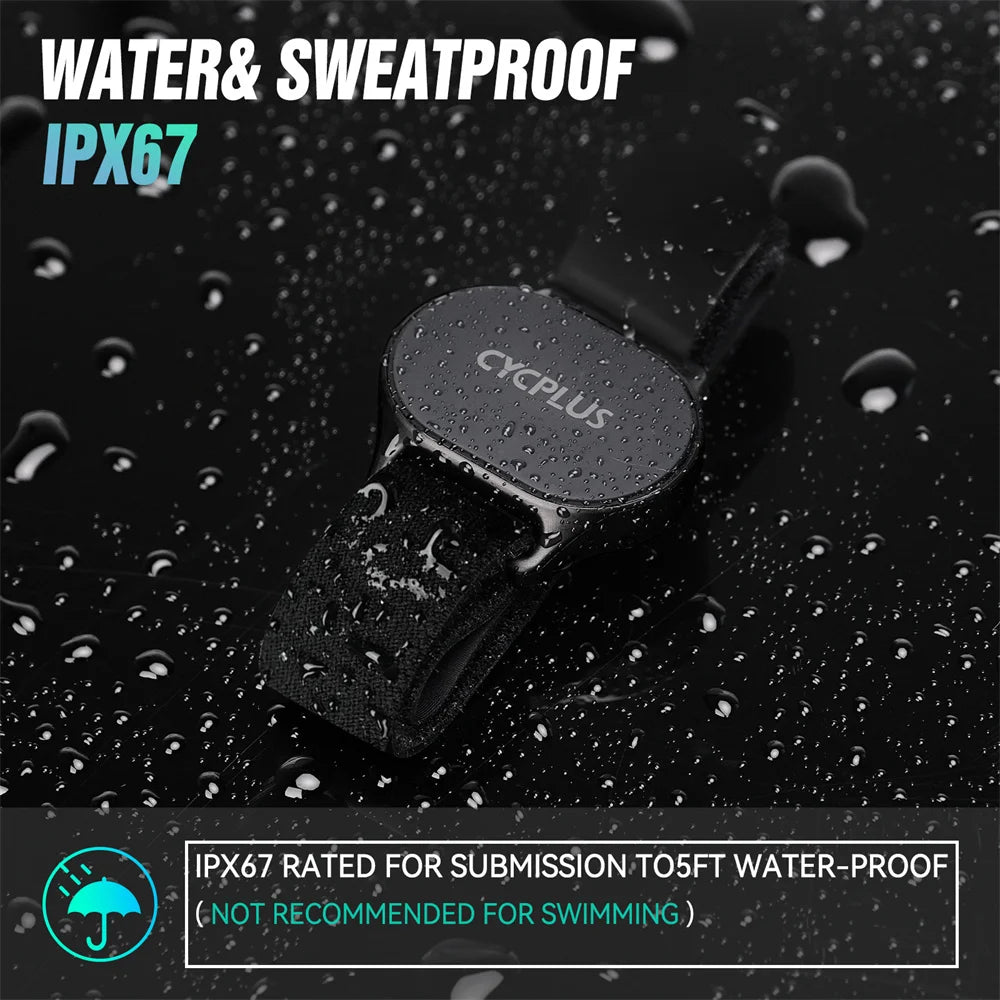 Wireless Heart Rate Monitor Armband And Chest Strap